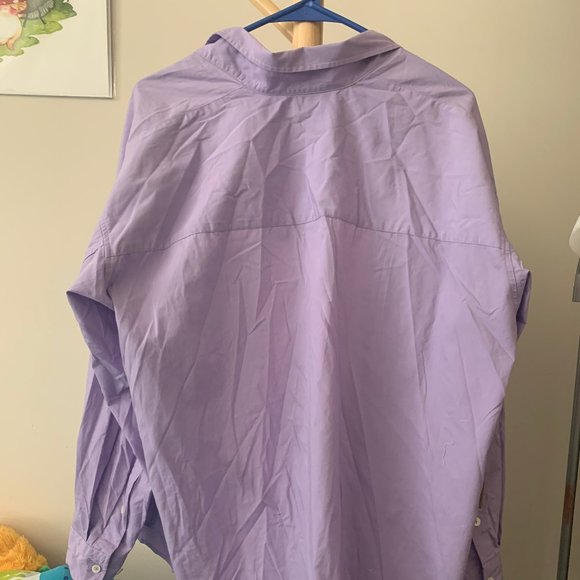 Aritzia Wilfred Free Relaxed Shirt, Size S, Lavandin - Picture 2 of 7